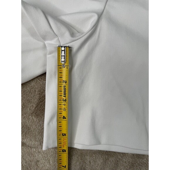 Spanx On the Go 6" Shorts White Silver Lining Technology Size L - Picture 15 of 16